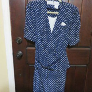 RETRO LOOK LIZ PETITE DRESS SIZE 12